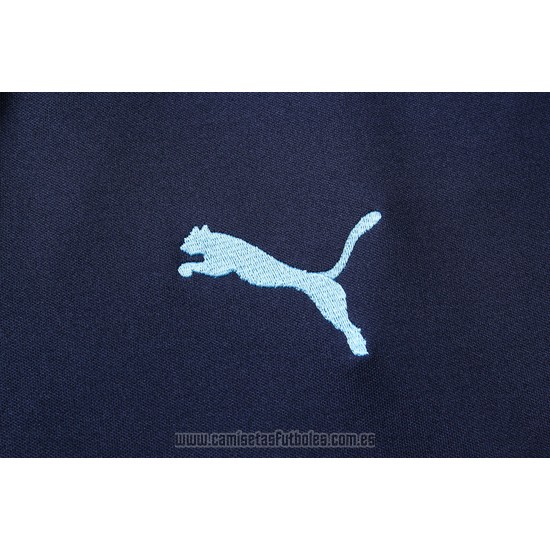 Chandal del Olympique Marsella Manga Corta 2019-2020 Azul